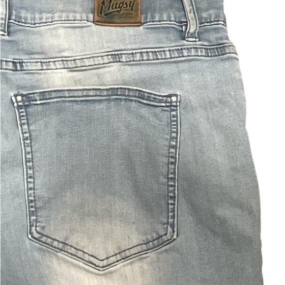 Mugsy Men's Light Stretch Blue Jeans Size 37/28.5 - Picture 6 of 8